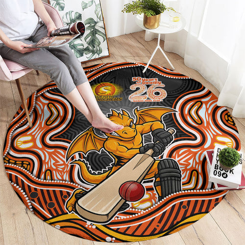 Perth Scorchers NAIDOC Week 2026 Round Carpet Aboriginal Indigenous - 50 Years of Deadly
