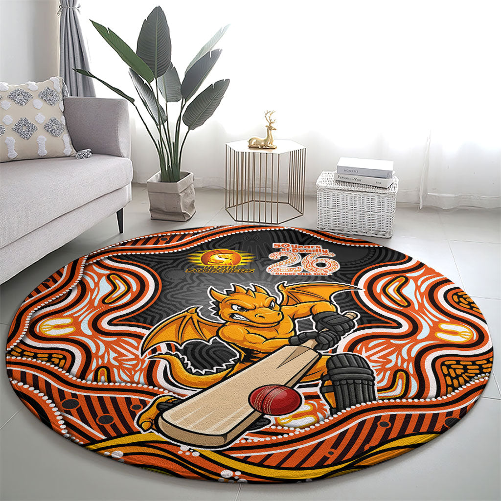 Perth Scorchers NAIDOC Week 2026 Round Carpet Aboriginal Indigenous - 50 Years of Deadly