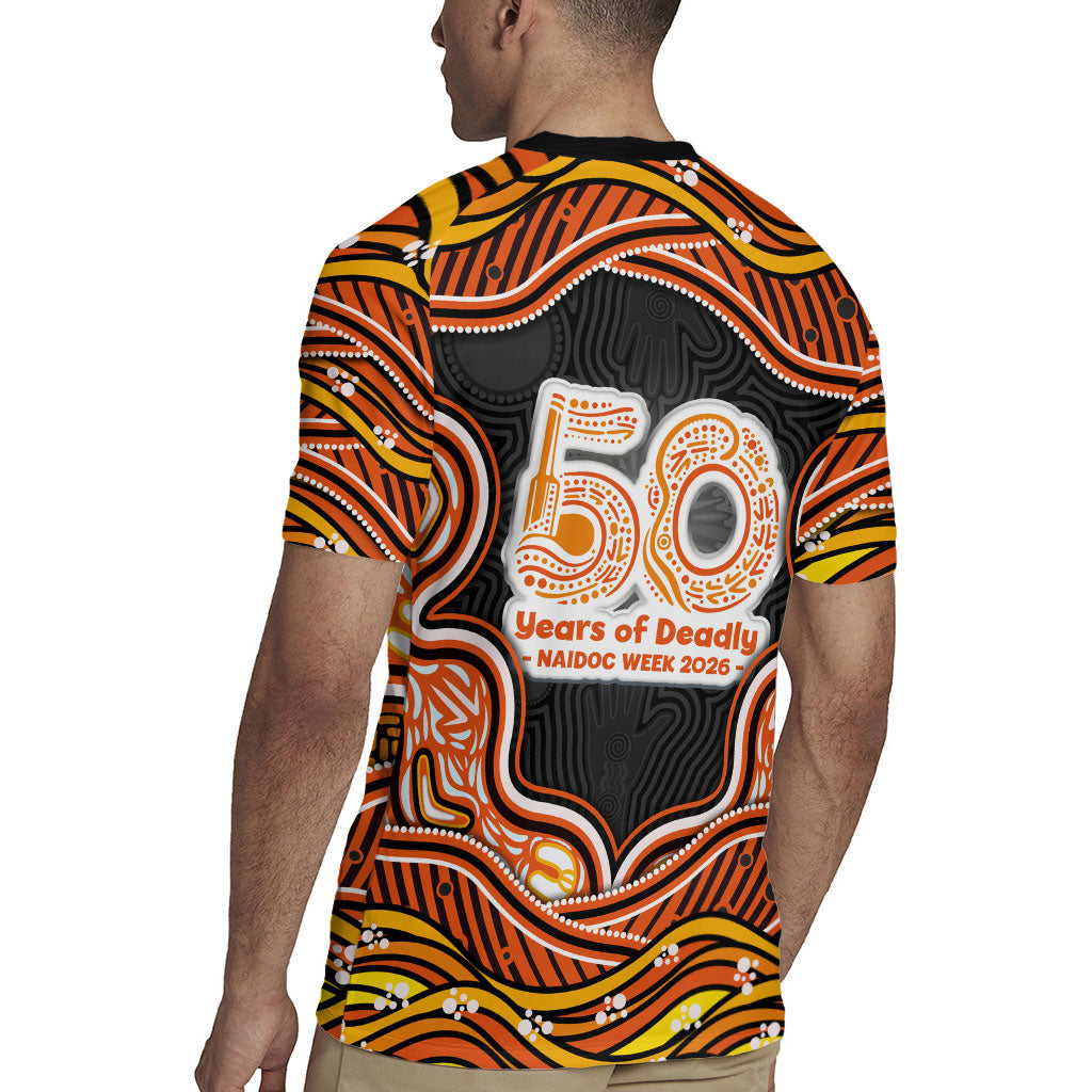 Perth Scorchers NAIDOC Week 2026 Rugby Jersey Aboriginal Indigenous - 50 Years of Deadly