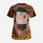 Perth Scorchers NAIDOC Week 2026 Scrub Top Aboriginal Indigenous - 50 Years of Deadly
