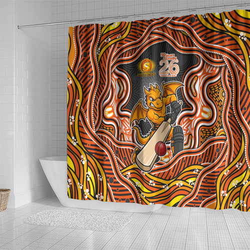 Perth Scorchers NAIDOC Week 2026 Shower Curtain Aboriginal Indigenous - 50 Years of Deadly