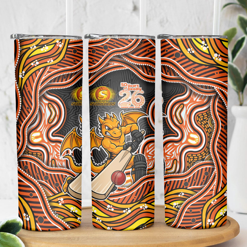 Perth Scorchers NAIDOC Week 2026 Skinny Tumbler Aboriginal Indigenous - 50 Years of Deadly
