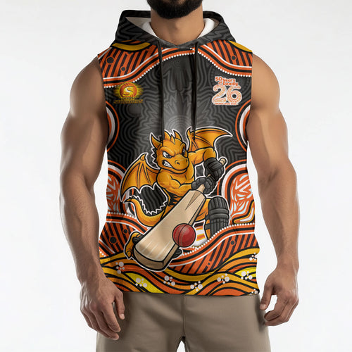 Perth Scorchers NAIDOC Week 2026 Sleeveless Hoodie Aboriginal Indigenous - 50 Years of Deadly