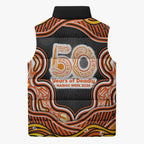Perth Scorchers NAIDOC Week 2026 Sleeveless Puffer Jacket Aboriginal Indigenous - 50 Years of Deadly