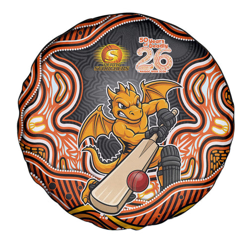 Perth Scorchers NAIDOC Week 2026 Spare Tire Cover Aboriginal Indigenous - 50 Years of Deadly