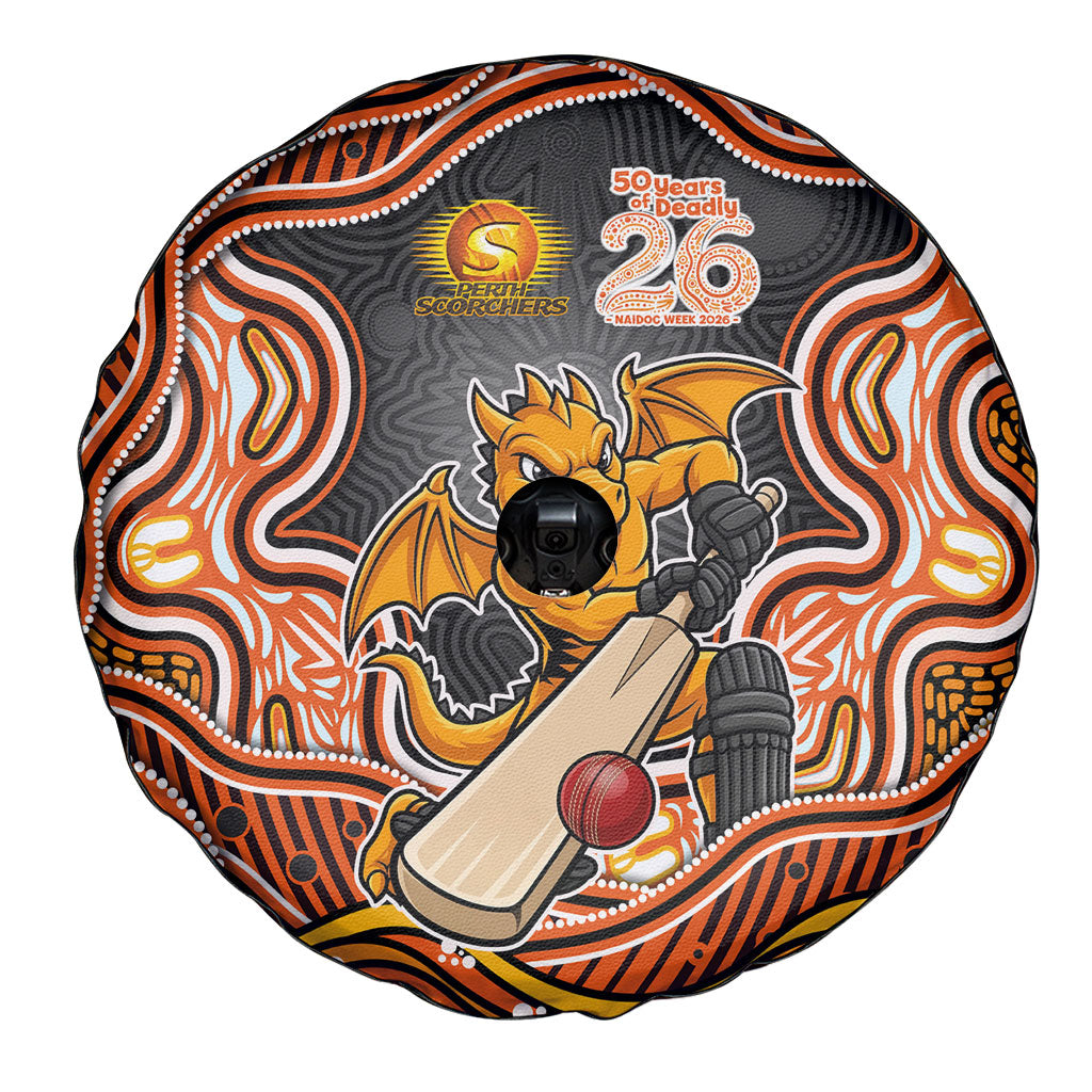 Perth Scorchers NAIDOC Week 2026 Spare Tire Cover Aboriginal Indigenous - 50 Years of Deadly