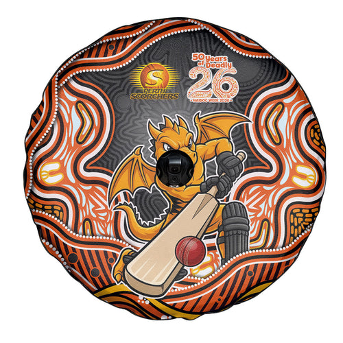 Perth Scorchers NAIDOC Week 2026 Spare Tire Cover Aboriginal Indigenous - 50 Years of Deadly