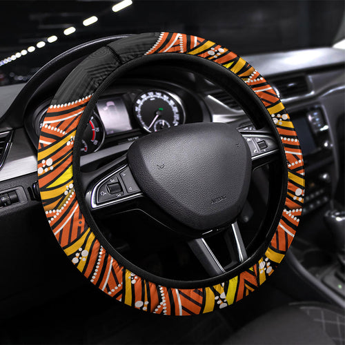 Perth Scorchers NAIDOC Week 2026 Steering Wheel Cover Aboriginal Indigenous - 50 Years of Deadly