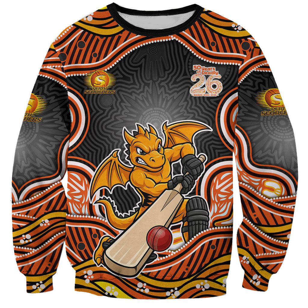 Perth Scorchers NAIDOC Week 2026 Sweatshirt Aboriginal Indigenous - 50 Years of Deadly