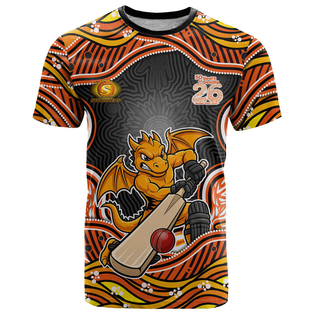 Perth Scorchers NAIDOC Week 2026 T Shirt Aboriginal Indigenous - 50 Years of Deadly