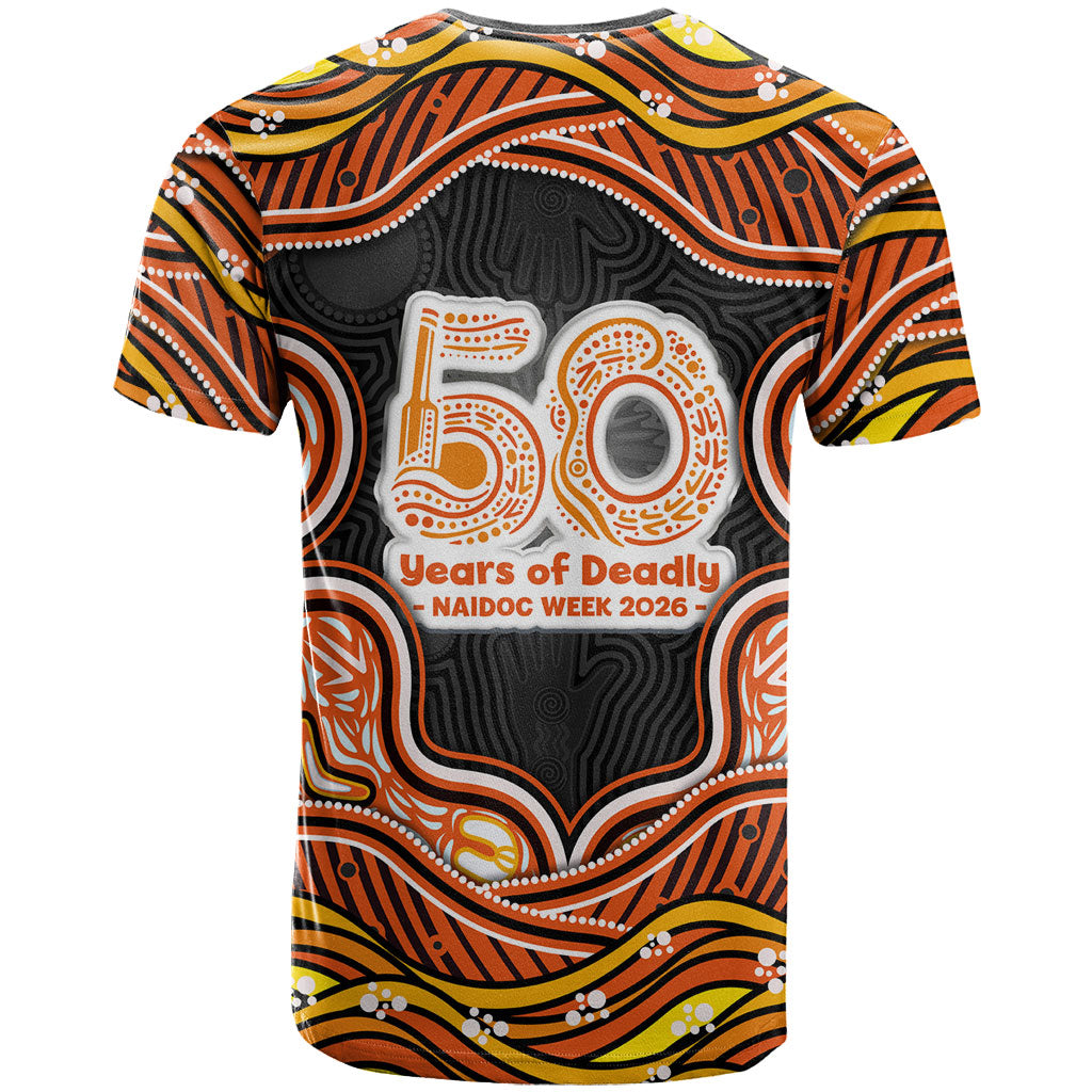 Perth Scorchers NAIDOC Week 2026 T Shirt Aboriginal Indigenous - 50 Years of Deadly
