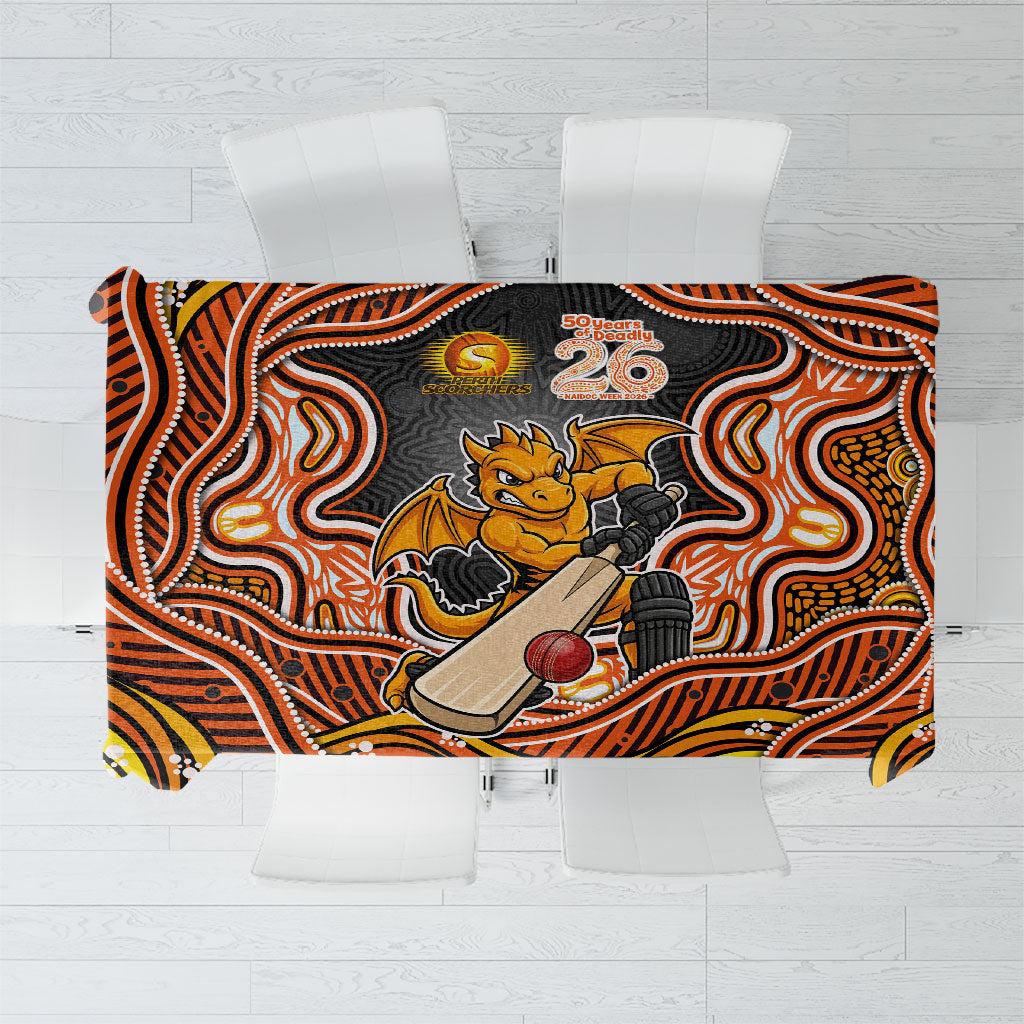 Perth Scorchers NAIDOC Week 2026 Tablecloth Aboriginal Indigenous - 50 Years of Deadly