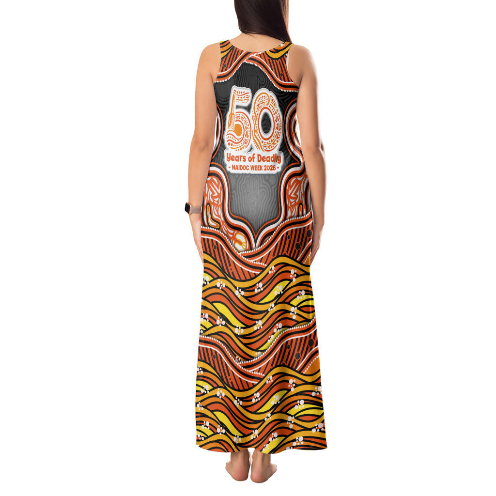 Perth Scorchers NAIDOC Week 2026 Tank Maxi Dress Aboriginal Indigenous - 50 Years of Deadly
