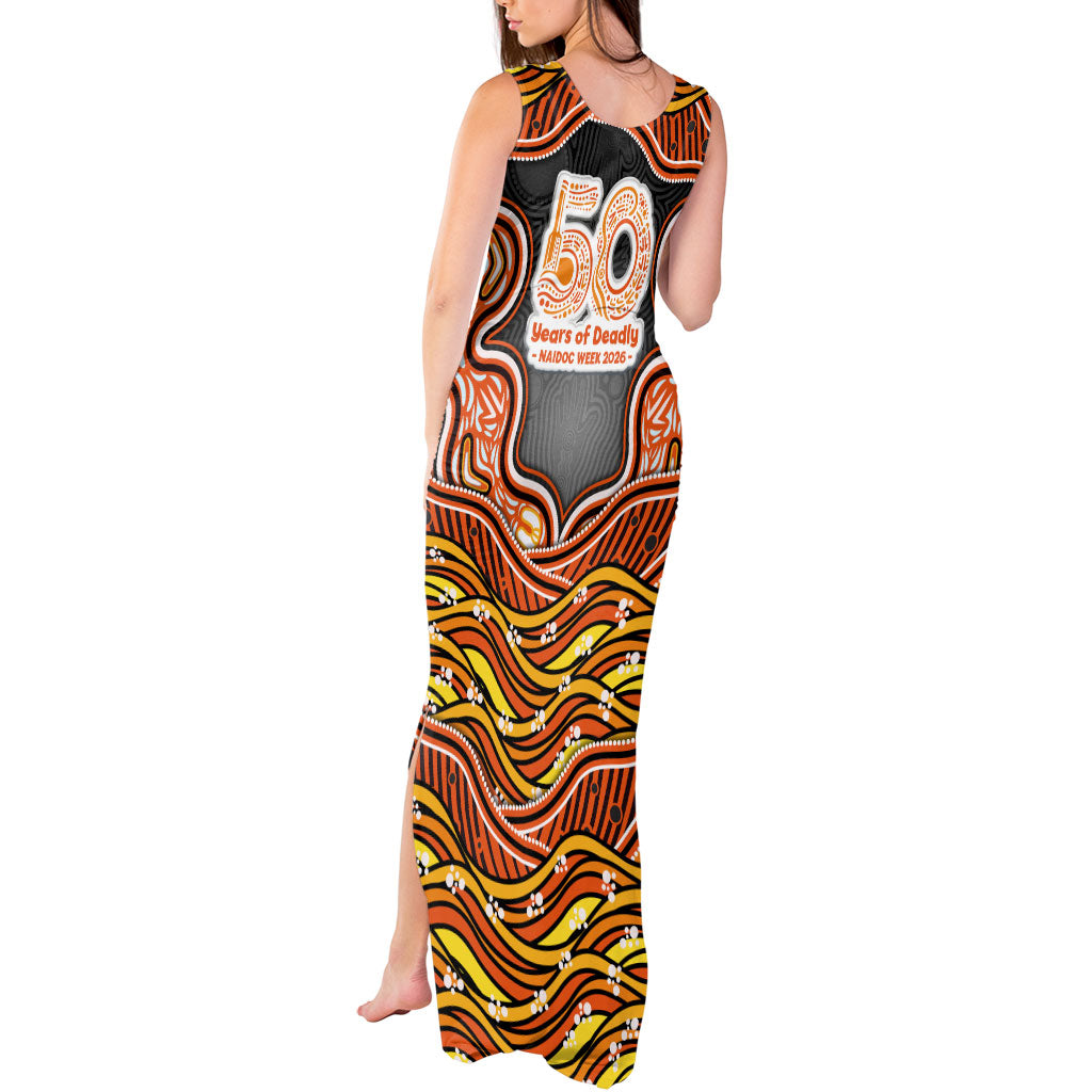 Perth Scorchers NAIDOC Week 2026 Tank Maxi Dress Aboriginal Indigenous - 50 Years of Deadly