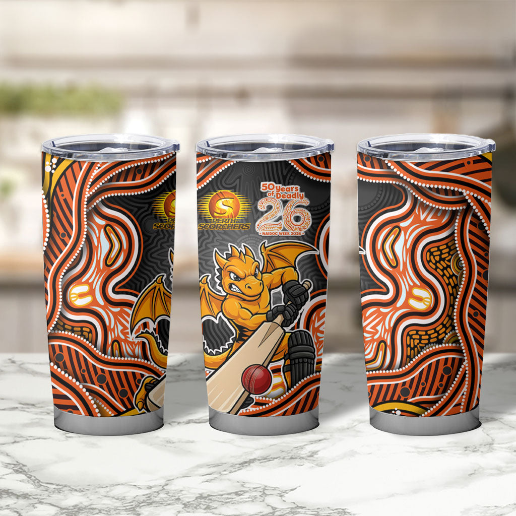 Perth Scorchers NAIDOC Week 2026 Tumbler Cup Aboriginal Indigenous - 50 Years of Deadly