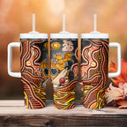 Perth Scorchers NAIDOC Week 2026 Tumbler With Handle Aboriginal Indigenous - 50 Years of Deadly