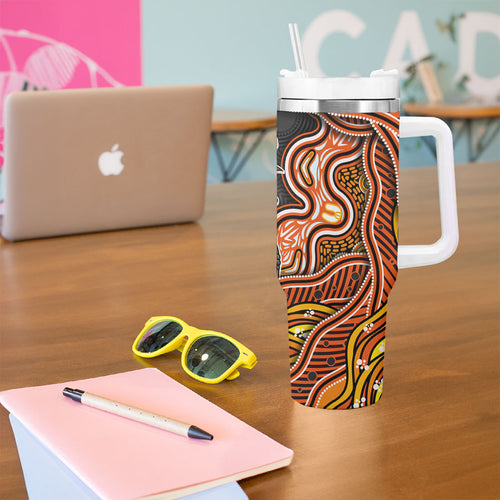 Perth Scorchers NAIDOC Week 2026 Tumbler With Handle Aboriginal Indigenous - 50 Years of Deadly