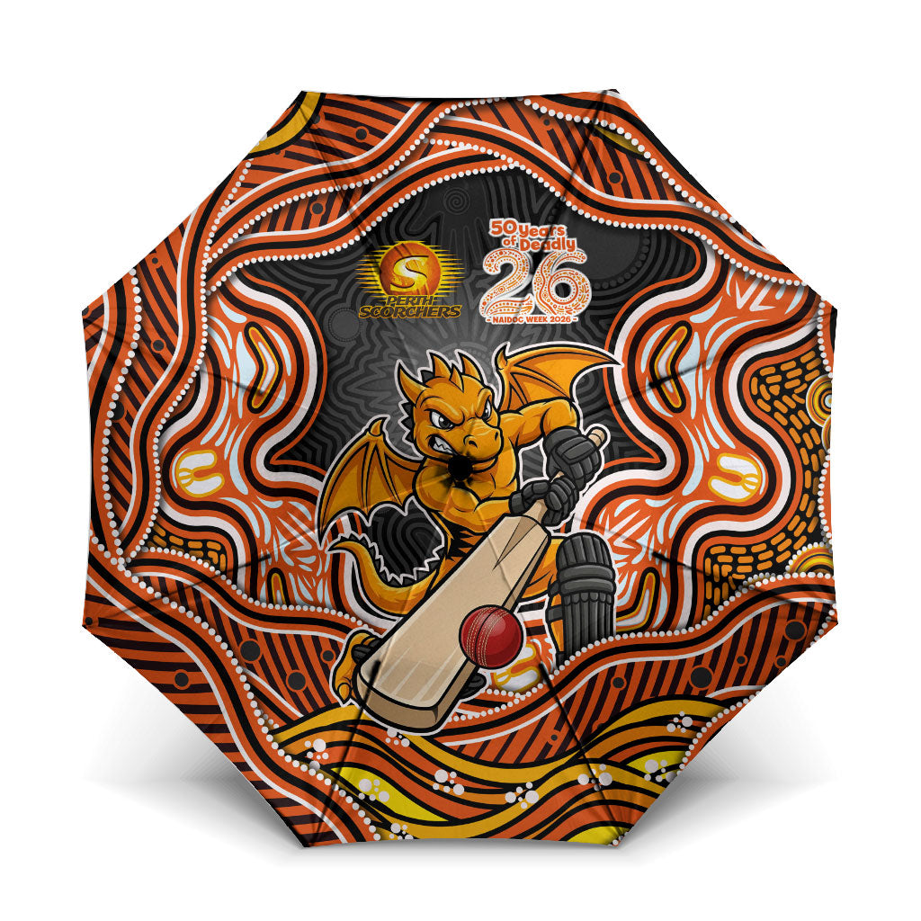 Perth Scorchers NAIDOC Week 2026 Umbrella Aboriginal Indigenous - 50 Years of Deadly