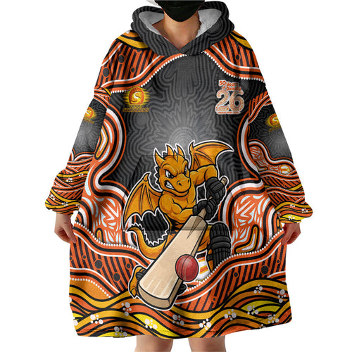 Perth Scorchers NAIDOC Week 2026 Wearable Blanket Hoodie Aboriginal Indigenous - 50 Years of Deadly