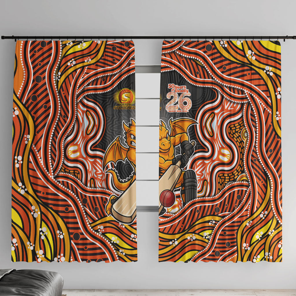 Perth Scorchers NAIDOC Week 2026 Window Curtain Aboriginal Indigenous - 50 Years of Deadly