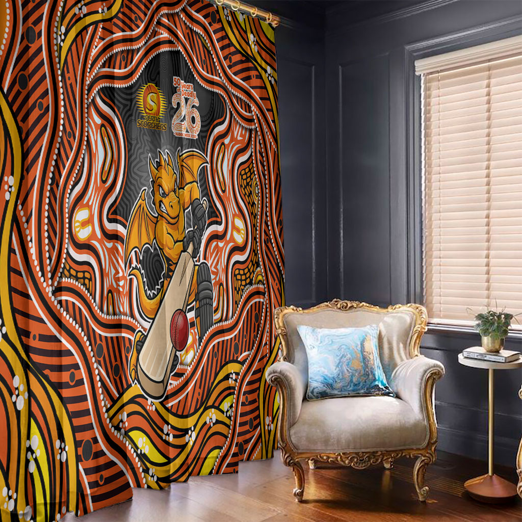 Perth Scorchers NAIDOC Week 2026 Window Curtain Aboriginal Indigenous - 50 Years of Deadly