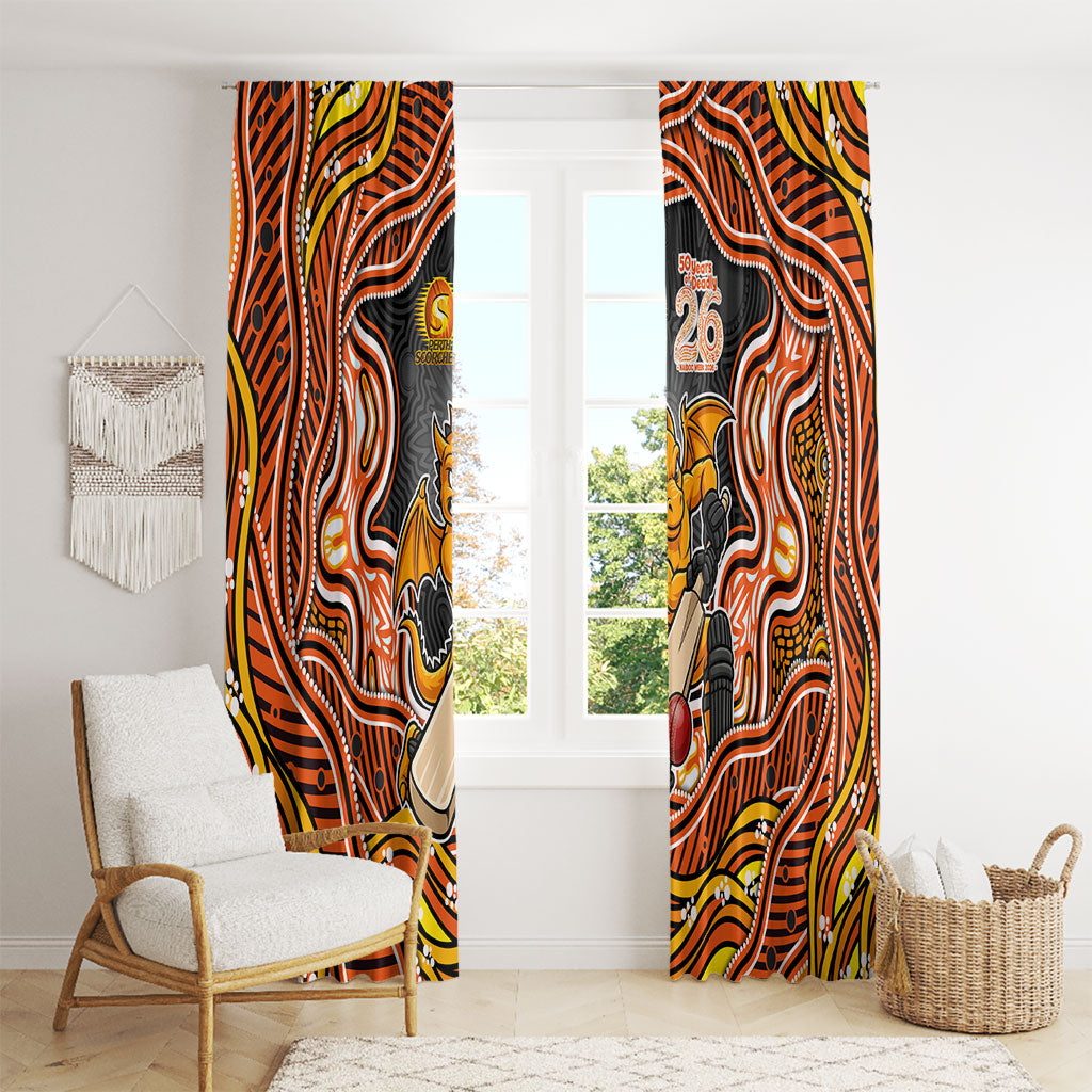 Perth Scorchers NAIDOC Week 2026 Window Curtain Aboriginal Indigenous - 50 Years of Deadly