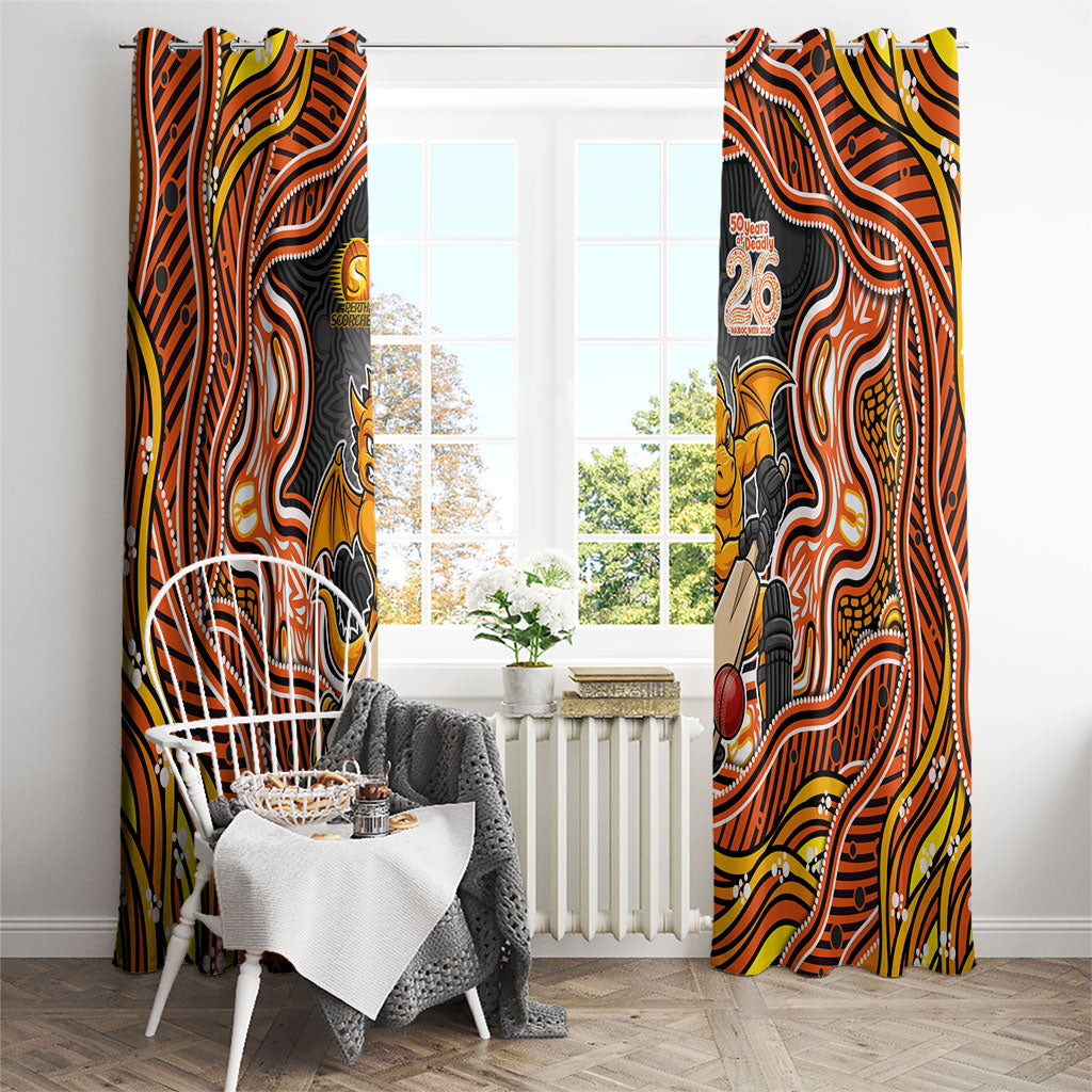 Perth Scorchers NAIDOC Week 2026 Window Curtain Aboriginal Indigenous - 50 Years of Deadly