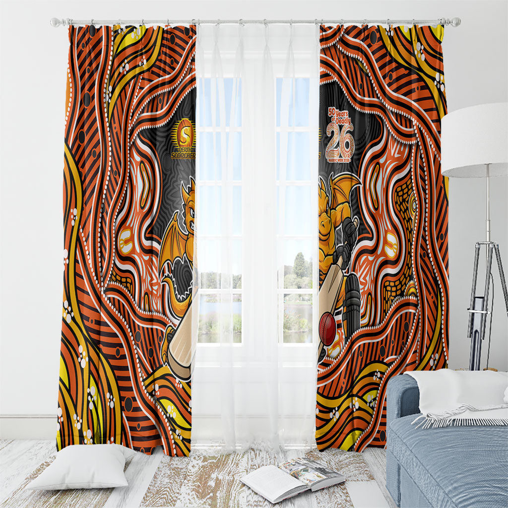 Perth Scorchers NAIDOC Week 2026 Window Curtain Aboriginal Indigenous - 50 Years of Deadly
