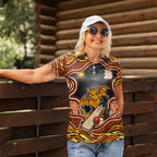 Perth Scorchers NAIDOC Week 2026 Women Polo Shirt Aboriginal Indigenous - 50 Years of Deadly
