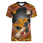 Perth Scorchers NAIDOC Week 2026 Women V-Neck T-Shirt Aboriginal Indigenous - 50 Years of Deadly