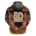 Perth Scorchers NAIDOC Week 2026 Zip Hoodie Aboriginal Indigenous - 50 Years of Deadly