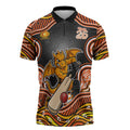Perth Scorchers NAIDOC Week 2026 Zipper Polo Shirt Aboriginal Indigenous - 50 Years of Deadly