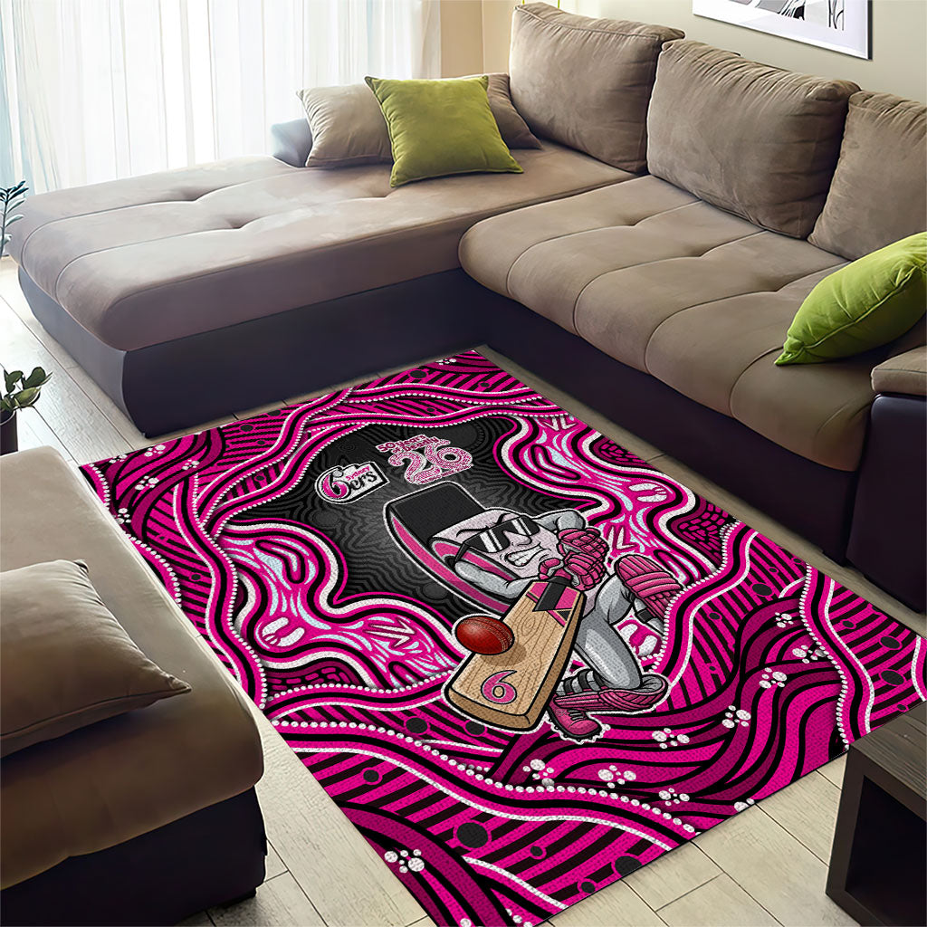 Sydney Sixers NAIDOC Week 2026 Area Rug Aboriginal Indigenous - 50 Years of Deadly