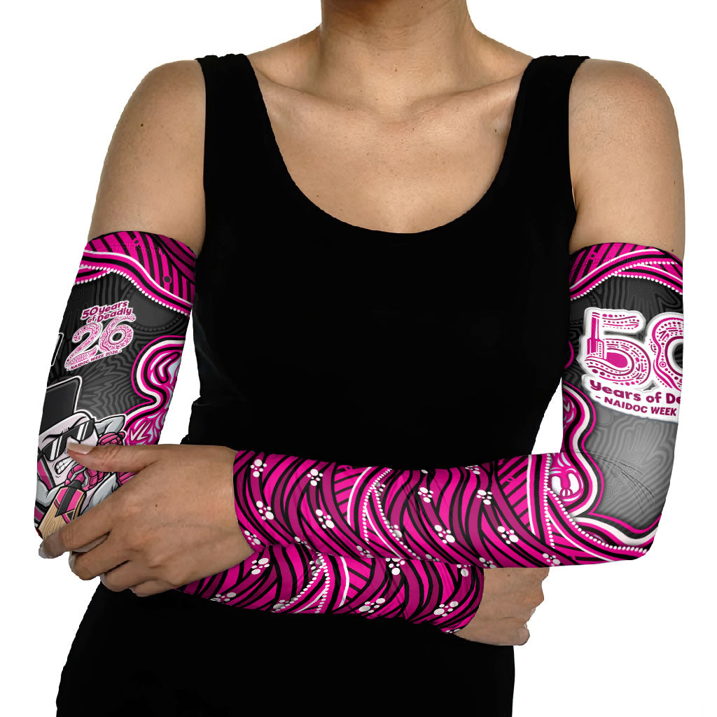 Sydney Sixers NAIDOC Week 2026 Arm Sleeves Aboriginal Indigenous - 50 Years of Deadly