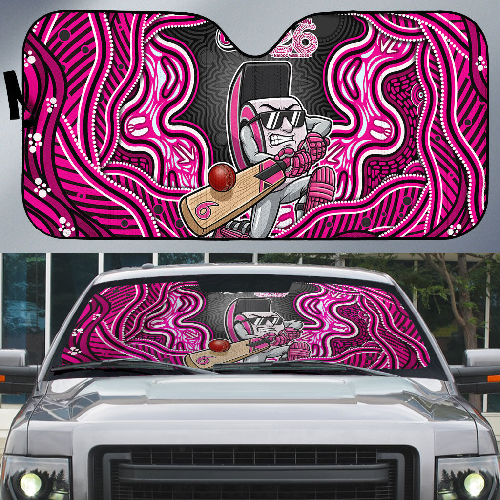 Sydney Sixers NAIDOC Week 2026 Auto Sun Shade Aboriginal Indigenous - 50 Years of Deadly