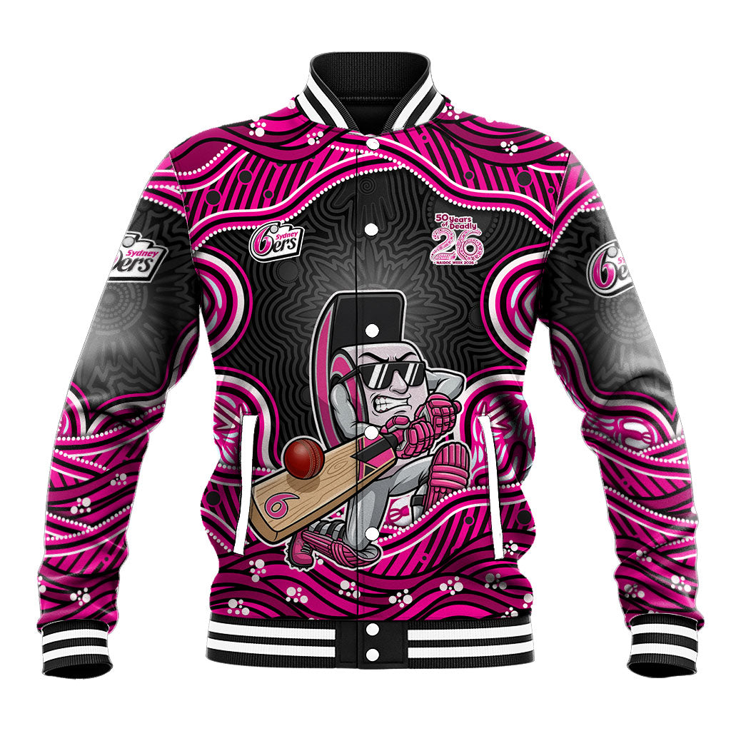 Sydney Sixers NAIDOC Week 2026 Baseball Jacket Aboriginal Indigenous - 50 Years of Deadly