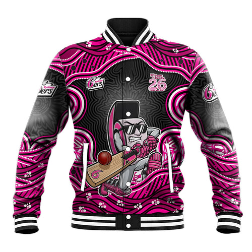 Sydney Sixers NAIDOC Week 2026 Baseball Jacket Aboriginal Indigenous - 50 Years of Deadly