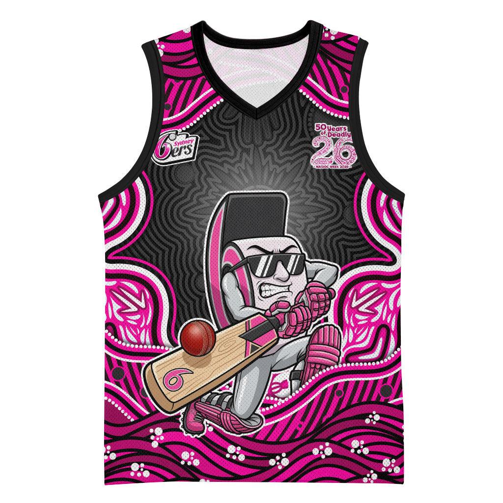 Sydney Sixers NAIDOC Week 2026 Basketball Jersey Aboriginal Indigenous - 50 Years of Deadly