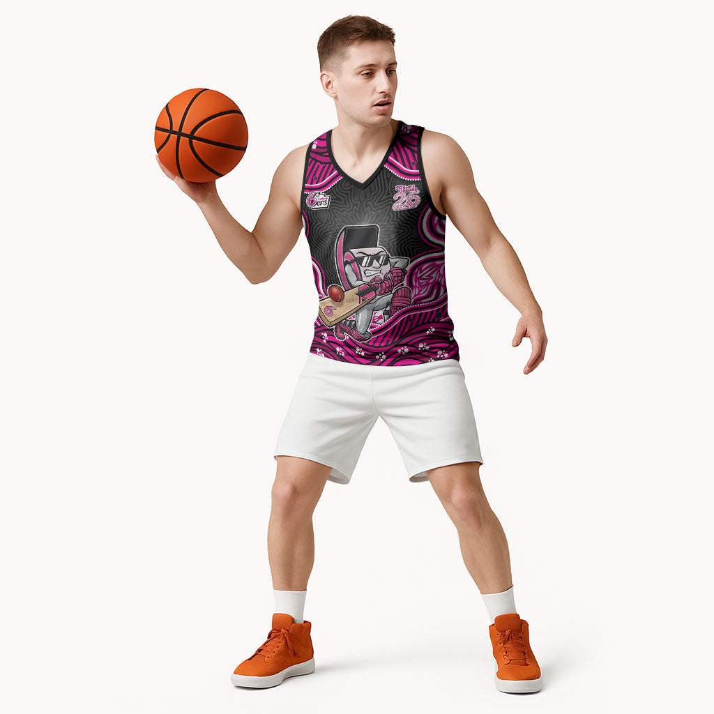 Sydney Sixers NAIDOC Week 2026 Basketball Jersey Aboriginal Indigenous - 50 Years of Deadly