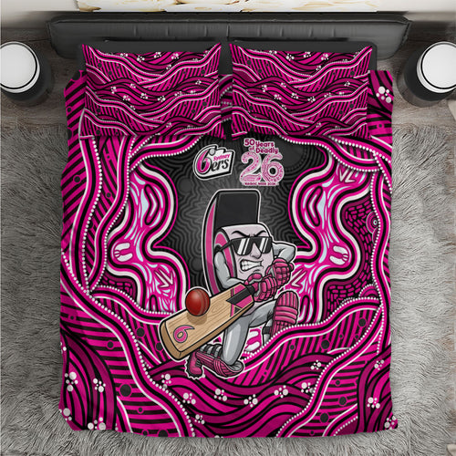 Sydney Sixers NAIDOC Week 2026 Bedding Set Aboriginal Indigenous - 50 Years of Deadly