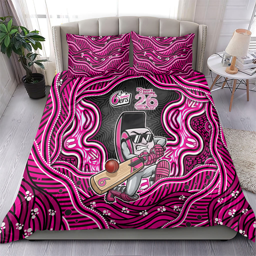 Sydney Sixers NAIDOC Week 2026 Bedding Set Aboriginal Indigenous - 50 Years of Deadly
