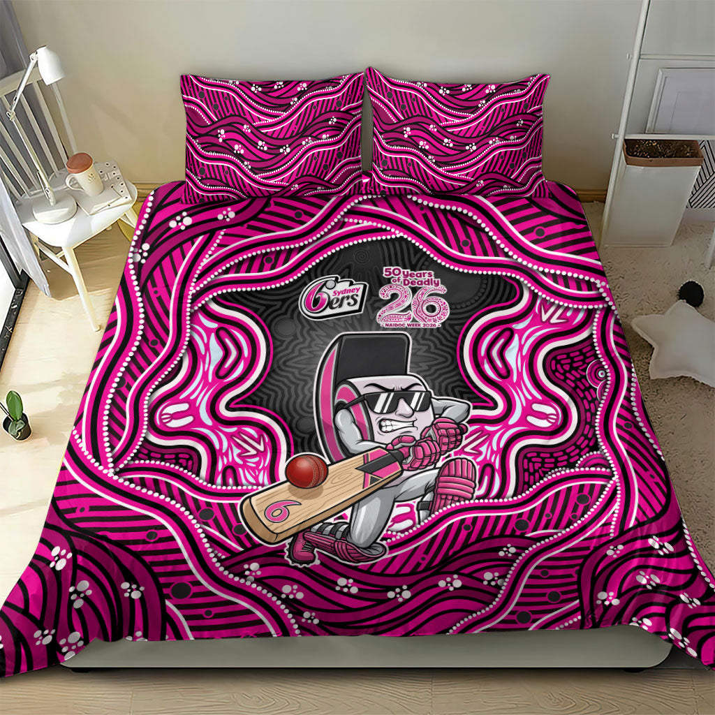 Sydney Sixers NAIDOC Week 2026 Bedding Set Aboriginal Indigenous - 50 Years of Deadly