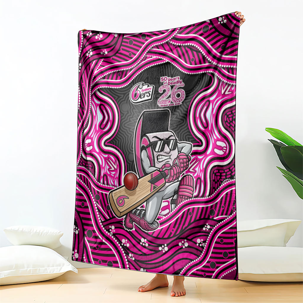 Sydney Sixers NAIDOC Week 2026 Blanket Aboriginal Indigenous - 50 Years of Deadly