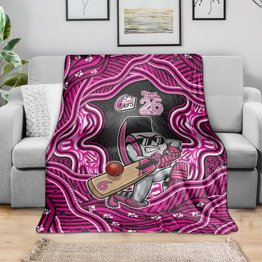 Sydney Sixers NAIDOC Week 2026 Blanket Aboriginal Indigenous - 50 Years of Deadly