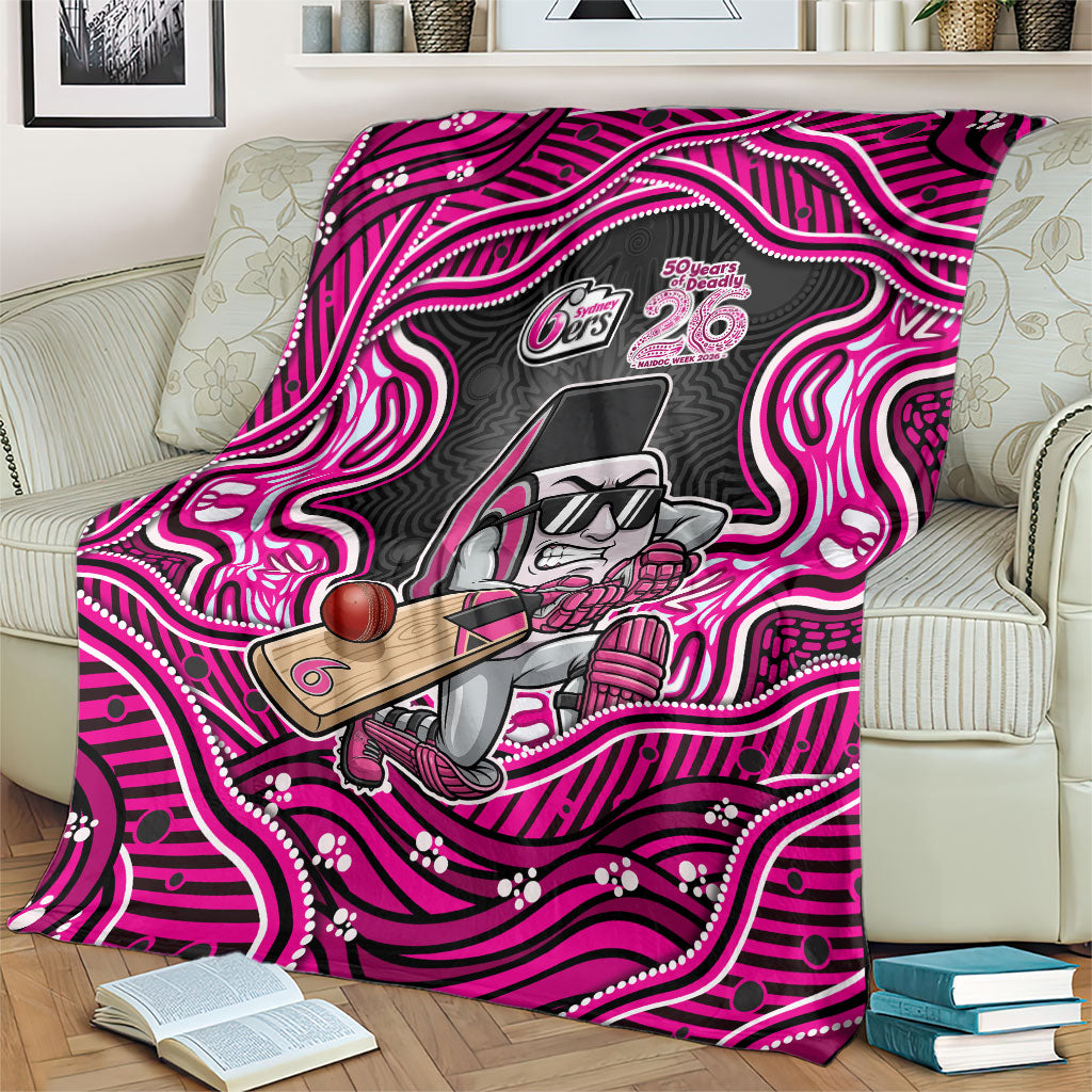 Sydney Sixers NAIDOC Week 2026 Blanket Aboriginal Indigenous - 50 Years of Deadly