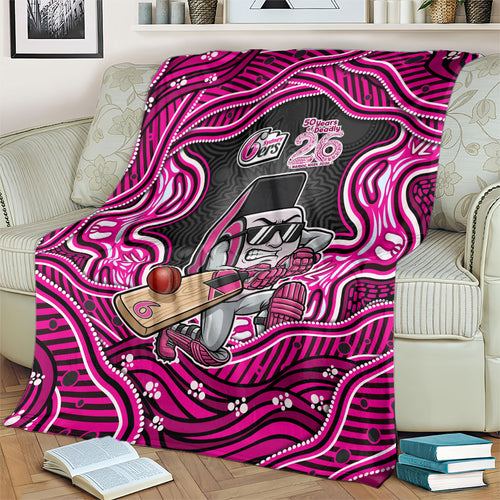 Sydney Sixers NAIDOC Week 2026 Blanket Aboriginal Indigenous - 50 Years of Deadly
