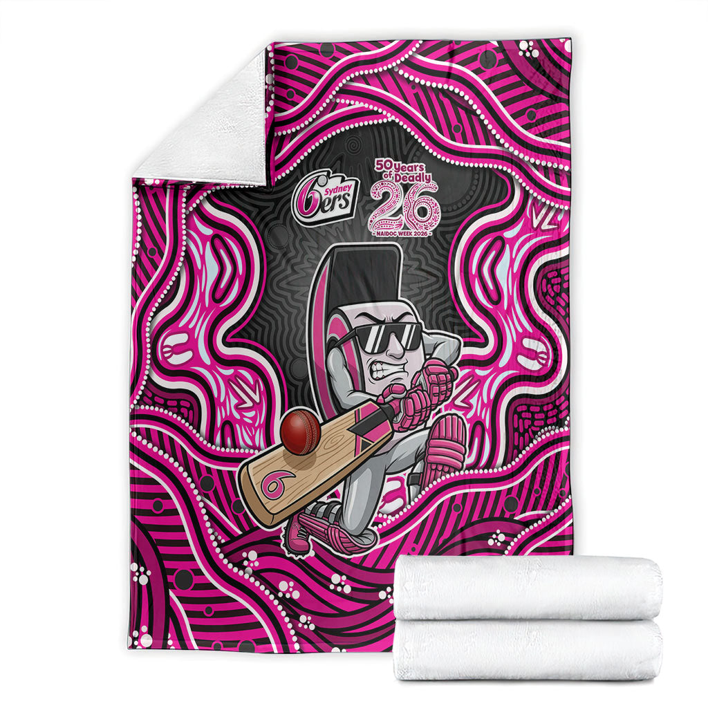 Sydney Sixers NAIDOC Week 2026 Blanket Aboriginal Indigenous - 50 Years of Deadly