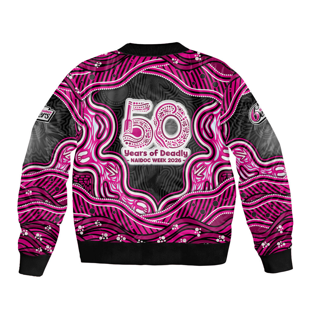 Sydney Sixers NAIDOC Week 2026 Bomber Jacket Aboriginal Indigenous - 50 Years of Deadly