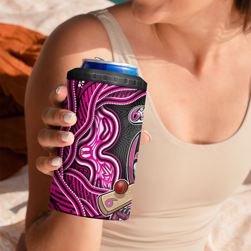 Sydney Sixers NAIDOC Week 2026 4 in 1 Can Cooler Tumbler Aboriginal Indigenous - 50 Years of Deadly