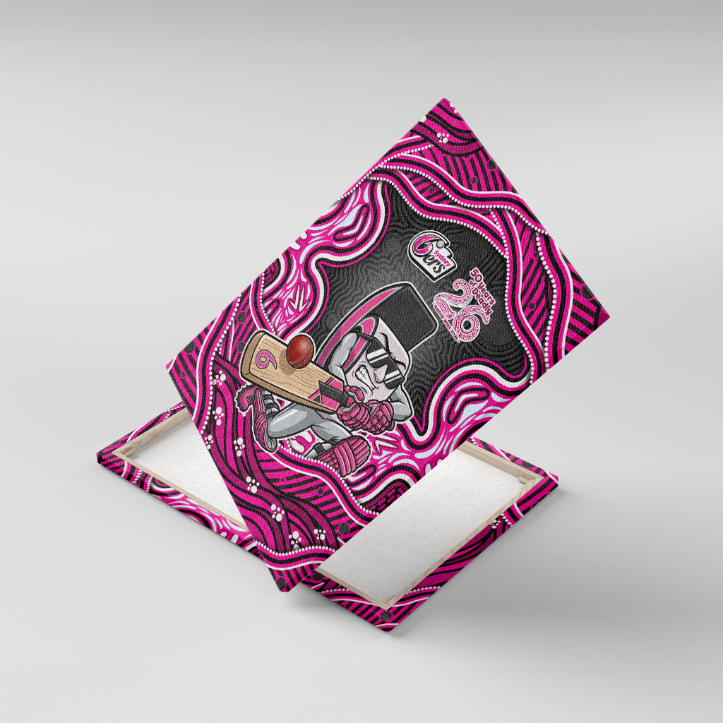 Sydney Sixers NAIDOC Week 2026 Canvas Wall Art Aboriginal Indigenous - 50 Years of Deadly